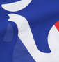 LE COQ SPORTIF ストレッチファイバー半袖Tシャツ セーヌブルー: プリント拡大