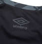 UMBRO グラフィックプラクティス半袖Tシャツ ブラック: バックプリント