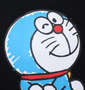 I'm Doraemon 半袖Tシャツ ブラック: プリント拡大