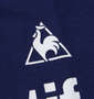 LE COQ SPORTIF サンスクリーンエアスタイリッシュ半袖Tシャツ ナイトブルー: プリント拡大