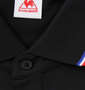 LE COQ SPORTIF サンスクリーンエアスタイリッシュ半袖ポロシャツ ブラック: