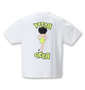 BETTY BOOP ネオンカラープリント半袖Tシャツ オフホワイト: バックスタイル