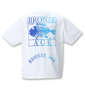 BRONZE AGE 刺繍&プリント半袖Tシャツ オフホワイト: バックスタイル