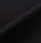 BRONZE AGE 刺繍&プリント半袖Tシャツ ブラック: 生地拡大