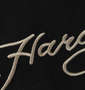 Ed Hardy 刺繍&プリント鹿の子半袖ポロシャツ ブラック: 刺繍拡大