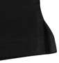 Ed Hardy 刺繍&プリント鹿の子半袖ポロシャツ ブラック: 裾サイドスリット