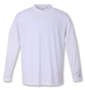 adidas golf エンボスパターン半袖シャツ+ハイネック長袖Tシャツ バイオレットトーン×ホワイト: ハイネック長袖Tシャツ