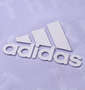 adidas golf エンボスパターン半袖シャツ+ハイネック長袖Tシャツ バイオレットトーン×ホワイト: 厚盛ラバープリント