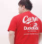 b-one-soul 広島東洋カープ×DUCK DUDE STAND半袖Tシャツ レッド: