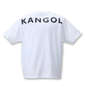 KANGOL 胸ポケット付ロゴプリント半袖Tシャツ オフホワイト: バックスタイル