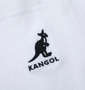 KANGOL 胸ポケット付ロゴプリント半袖Tシャツ オフホワイト: 刺繍