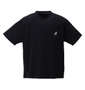 KANGOL 胸ポケット付ロゴプリント半袖Tシャツ ブラック: