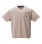 KANGOL 胸ポケット付ロゴプリント半袖Tシャツ ベージュ:
