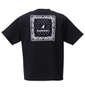 KANGOL ペイズリープリント半袖Tシャツ ブラック: バックスタイル