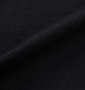 KANGOL フロッキープリント半袖Tパーカー ブラック: 生地拡大