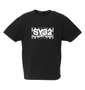 SY32 by SWEET YEARS ペイズリーボックスロゴ半袖Tシャツ ブラック: