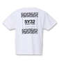 SY32 by SWEET YEARS NEWロゴバックプリント半袖Tシャツ ホワイト: バックスタイル