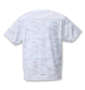 Phiten DRYメッシュ半袖Tシャツ ホワイト: バックスタイル