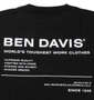 BEN DAVIS ミニゴリ刺繍半袖Tシャツ ブラック: