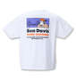 BEN DAVIS ブリッジゴリラ半袖Tシャツ ホワイト: バックスタイル
