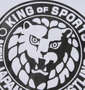 SOUL SPORTS×新日本プロレス 新日本プロレスコラボライオン大判ロゴ半袖Tシャツ ホワイト: プリント拡大