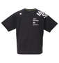 DESCENTE ドライトランスファー半袖Tシャツ ブラック: