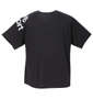 DESCENTE ドライトランスファー半袖Tシャツ ブラック: バックスタイル