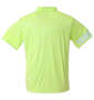 adidas golf エンボスプリント半袖B.Dシャツ パルスライム: バックスタイル