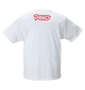 PeKo&PoKo ビッグプリント半袖Tシャツ ホワイト: バックスタイル