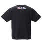 PeKo&PoKo プリント半袖Tシャツ ブラック: バックスタイル