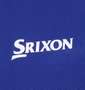 SRIXON カラーブロックプロモデル半袖シャツ ブルー: フロント左上プリント