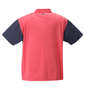 SRIXON カラーブロックプロモデル半袖シャツ ピンク: バック