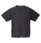 Phiten DRY杢×メッシュ半袖Tシャツ ブラック: バックスタイル