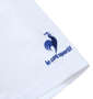LE COQ SPORTIF ヘランカ半袖Tシャツ ホワイト: 袖刺繍
