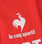 LE COQ SPORTIF サンスクリーン半袖Tシャツ リビングコーラル: ロゴプリント