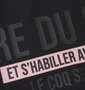 LE COQ SPORTIF サンスクリーン半袖Tシャツ ブラック: プリント拡大