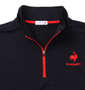 LE COQ SPORTIF エコペットハーフジップ半袖シャツ ネイビー: