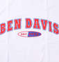 BEN DAVIS スタジアム半袖Tシャツ ホワイト: