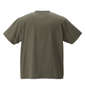 UMBRO コットンライク半袖Tシャツ グレイッシュカーキ: バックスタイル