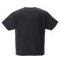 UMBRO コットンライク半袖Tシャツ ブラック: バックスタイル