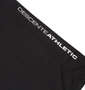 DESCENTE サンスクリーンヘザー半袖Tシャツ ブラック杢: サイドプリント