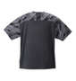 adidas カモフラ柄半袖Tシャツ グレーカモ×グレーシックス: バックスタイル