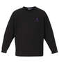 LE COQ SPORTIF ヘランカハイゲージニット長袖Tシャツ ブラック: