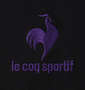 LE COQ SPORTIF ヘランカハイゲージニット長袖Tシャツ ブラック: 刺繍