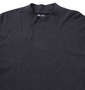 Mc.S.P オーガニックスムース起毛ハイネック長袖Tシャツ チャコール杢:
