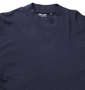 Mc.S.P オーガニックスムース起毛ハイネック長袖Tシャツ ネイビー杢: