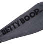 BETTY BOOP 7Gジャガードフルジップパーカーセーター ミックスグレー: 袖デザイン