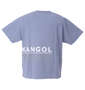 KANGOL ポケット付プリント半袖Tシャツ ブルー: バックスタイル
