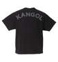 KANGOL 発泡プリント半袖Tシャツ ブラック: バックスタイル