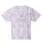 KANGOL タイダイ柄プリント半袖Tシャツ ピンク: バックスタイル